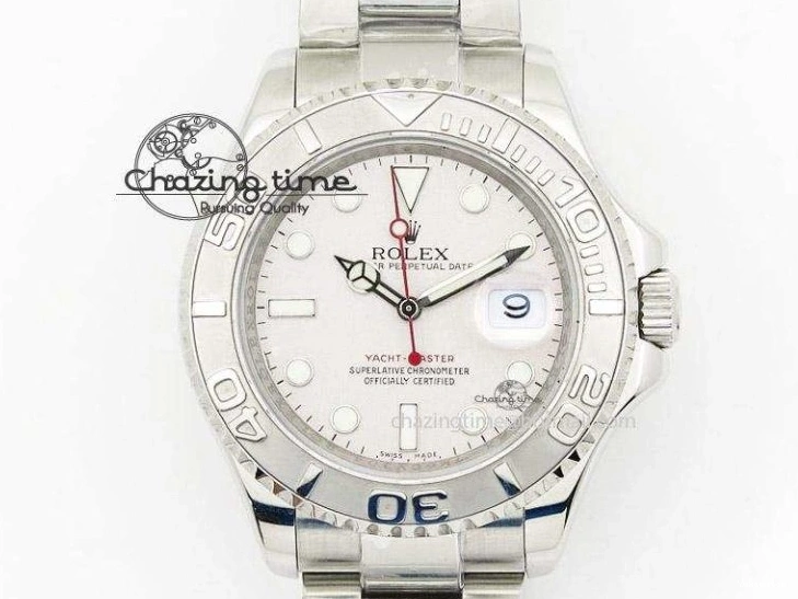Daytona Bezel Leather Strap A7750 on White DIWF YG Dial DIW Brown YG Edition Case Carbon 0430